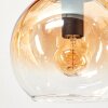 Koyoto Plafondlamp, Kogellampje Goud, Zwart, 10-lichts