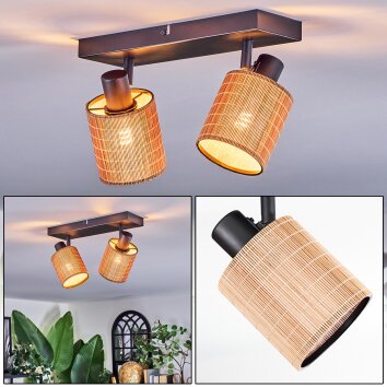 Kinnared Plafondlamp, Plafondspot Zwart, 2-lichts