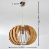 Valkom Hanglamp Nikkel mat, 1-licht
