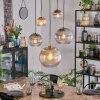 Koyoto Hanglamp, Kogellampje, Hanglamp Goud, Zwart, 5-lichts