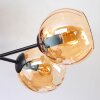 Koyoto Plafondlamp, Kogellampje 59 cm Amber, 6-lichts