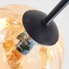 Koyoto Plafondlamp, Kogellampje 59 cm Amber, 6-lichts