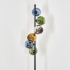 Koyoto Kogellampje, Staande lamp Blauw, Chroom, Goud, Groen, Rookkleurig, 6-lichts
