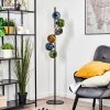 Koyoto Kogellampje, Staande lamp Blauw, Chroom, Goud, Groen, Rookkleurig, 6-lichts