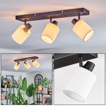 Fallhagen Plafondlamp, Plafondspot Zwart, 3-lichts