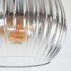 Koyoto Plafondlamp, Kogellampje Messing, Zwart, 5-lichts