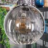 Koyoto Hanglamp, Kogellampje, Hanglamp Amber, Duidelijk, Rookkleurig, 5-lichts