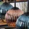 Koyoto Hanglamp, Kogellampje, Hanglamp Natuurlijke kleuren, Zwart, 5-lichts