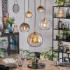 Koyoto Hanglamp, Kogellampje, Hanglamp Goud, Zwart, 5-lichts