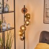 Koyoto Kogellampje, Staande lamp Chroom, Goud, Duidelijk, Koperkleurig, Rookkleurig, 6-lichts