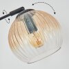 Koyoto Kogellampje, Staande lamp Amber, Duidelijk, Rookkleurig, 5-lichts