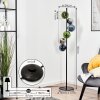 Gastor Kogellampje, Staande lamp 34 cm Blauw, Chroom, Groen, Rookkleurig, 6-lichts