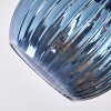 Koyoto Plafondlamp, Kogellampje Blauw, Goud, Koperkleurig, 3-lichts