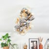 Ripoll Plafondlamp, Kogellampje Goud, Zwart, 8-lichts