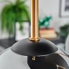 Koyoto Plafondlamp, Kogellampje Messing, Zwart, 5-lichts