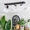 Bassagoda Plafondlamp, Plafondspot Zwart, 3-lichts