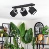 Bassagoda Plafondlamp, Plafondspot Zwart, 3-lichts
