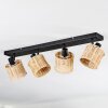 Cavaca Plafondlamp, Plafondspot Zwart, 4-lichts