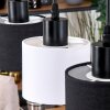 Bassagoda Hanglamp, Hanglamp Natuurlijke kleuren, Zwart, 3-lichts