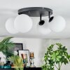 Chehalis Plafondlamp, Kogellampje 30 cm Wit, 4-lichts