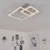 Buren Plafondlamp LED Nikkel mat, 1-licht