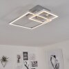 Buren Plafondlamp LED Nikkel mat, 1-licht