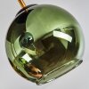Koyoto Plafondlamp, Kogellampje Goud, Zwart, 5-lichts