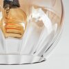 Koyoto Plafondlamp, Kogellampje Goud, Zwart, 5-lichts