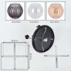 Koyoto Plafondlamp, Kogellampje 45 cm Messing, Zwart, 5-lichts