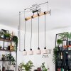 Bassagoda Hanglamp, Hanglamp Natuurlijke kleuren, Zwart, 4-lichts
