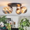 Chehalis Plafondlamp, Kogellampje Rookkleurig, 4-lichts
