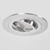 Monthois Inbouw verlichting LED Chroom, Nikkel mat, 1-licht