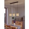 Eglo verlichting BUTTERBURN Hanglamp Zwart, 3-lichts