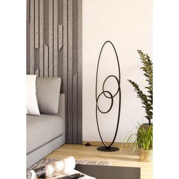 Eglo verlichting GIANELLA Staande lamp LED Zwart, 1-licht