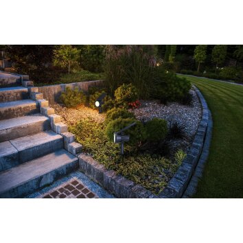 Eglo verlichting SAMBUCO Zonne-licht LED Zwart, 1-licht