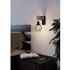 Eglo verlichting EGLO Wandlamp Bruin, Zwart, 1-licht