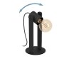 Eglo verlichting PLIMSOLL Tafellamp Zwart, 1-licht
