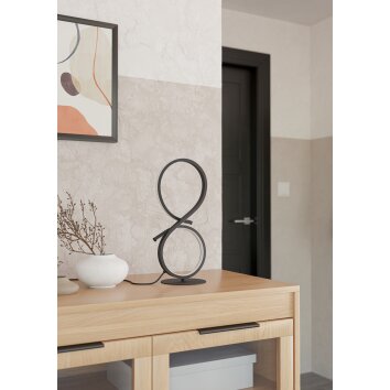 Eglo verlichting SERPINS Tafellamp LED Zwart