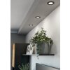 Eglo verlichting EGLO Inbouw armatuur LED Zwart, Kleurwisselaar