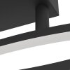 Eglo verlichting GRISOLIA Plafondlamp LED Zwart