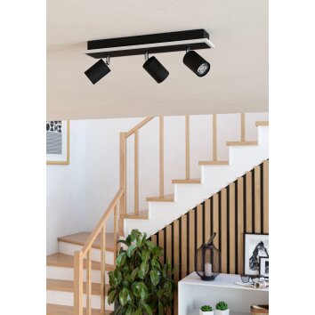 Eglo verlichting EGLO Plafondlamp, Plafondspot LED Zwart