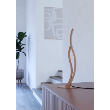 Eglo verlichting GRISOLIA Tafellamp LED Bruin