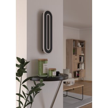 Eglo verlichting MACCHIONI Wandlamp LED Zwart, Wit