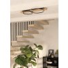 Eglo verlichting BOYAL Plafondlamp LED Bruin, Zwart