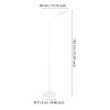 Eglo verlichting LAURO Staande lamp LED Wit
