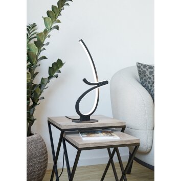 Eglo verlichting CARDONCITO Tafellamp LED Zwart, Kleurwisselaar