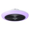 Eglo verlichting mit Plafondventilator met verlichting LED Zwart, Wit, Afstandsbediening, Kleurwisselaar