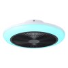 Eglo verlichting mit Plafondventilator met verlichting LED Zwart, Wit, Afstandsbediening, Kleurwisselaar