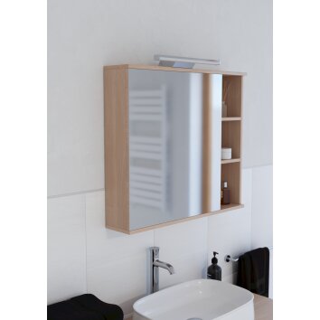 Eglo verlichting REGELLO-Z Spiegellicht LED Chroom, Zilver, Kleurwisselaar