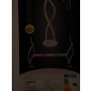 Assuan Staande lamp LED Chroom, 1-licht, Afstandsbediening, Kleurwisselaar